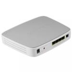 The 2Wire 2701HG-B router with 54mbps WiFi, 4 100mbps ETH-ports and
                                                 0 USB-ports