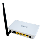 The ALFA Network AIP-W505 router with 300mbps WiFi, 4 100mbps ETH-ports and
                                                 0 USB-ports