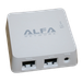 The ALFA Network AIP-W512 router has 300mbps WiFi, 1 100mbps ETH-ports and 0 USB-ports. 