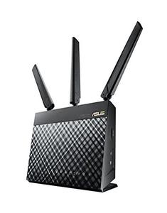 Thumbnail for the ASUS 4G-AC55U router with Gigabit WiFi, 4 N/A ETH-ports and
                                         0 USB-ports