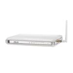 The ASUS AM604g router with 54mbps WiFi, 4 100mbps ETH-ports and
                                                 0 USB-ports