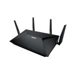 The ASUS BRT-AC828/M2 router with Gigabit WiFi, 8 N/A ETH-ports and
                                                 0 USB-ports