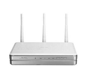 Thumbnail for the ASUS DSL-N13 router with 300mbps WiFi, 4 100mbps ETH-ports and
                                         0 USB-ports