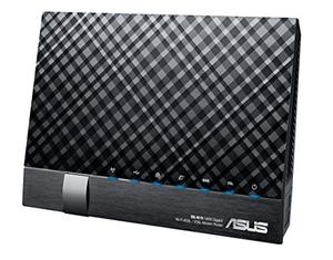 Thumbnail for the ASUS DSL-N17U router with 300mbps WiFi, 4 N/A ETH-ports and
                                         0 USB-ports