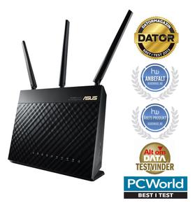 Thumbnail for the ASUS RT-AC1900 router with Gigabit WiFi, 4 N/A ETH-ports and
                                         0 USB-ports