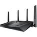 The ASUS RT-AC3100 router has Gigabit WiFi, 4 N/A ETH-ports and 0 USB-ports. It has a total combined WiFi throughput of 3100 Mpbs.<br>It is also known as the <i>ASUS AC3100 Dual-Band Wi-Fi Gigabit Router.</i>It also supports custom firmwares like: dd-wrt