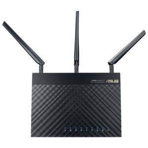 Thumbnail for the ASUS RT-AC86U router with Gigabit WiFi, 4 N/A ETH-ports and
                                         0 USB-ports
