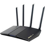 The ASUS RT-AX1800S router with Gigabit WiFi, 4 N/A ETH-ports and
                                                 0 USB-ports