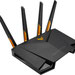 The ASUS RT-AX3000 v2 router has Gigabit WiFi, 4 N/A ETH-ports and 0 USB-ports. 