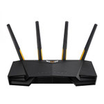 The ASUS TUF-AX3000 router with Gigabit WiFi, 4 N/A ETH-ports and
                                                 0 USB-ports