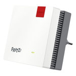 The AVM FRITZ!Repeater 1200 AX router with Gigabit WiFi, 1 N/A ETH-ports and
                                                 0 USB-ports