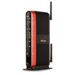 The Actiontec MI424WR rev I router with 300mbps WiFi, 4 N/A ETH-ports and
                                                 0 USB-ports