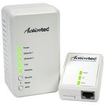 The Actiontec PWR500 router with No WiFi, 1 100mbps ETH-ports and
                                                 0 USB-ports