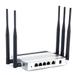 The Afoundry EW500 router has Gigabit WiFi, 4 100mbps ETH-ports and 0 USB-ports. 