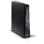The Arris DG3450 router with Gigabit WiFi, 4 N/A ETH-ports and
                                                 0 USB-ports