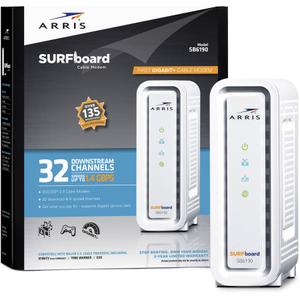 Thumbnail for the Arris SB6190 router with No WiFi, 1 N/A ETH-ports and
                                         0 USB-ports