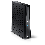 The Arris TG3442 router with Gigabit WiFi, 4 N/A ETH-ports and
                                                 0 USB-ports