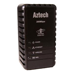 Thumbnail for the Aztech WL556E router with 300mbps WiFi, 1 100mbps ETH-ports and
                                         0 USB-ports