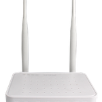 The BDCOM GP1704-4F-E router with 300mbps WiFi, 4 100mbps ETH-ports and
                                                 0 USB-ports