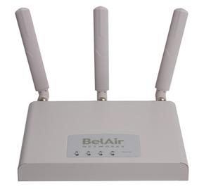 Thumbnail for the BelAir Networks BelAir20E-11 router with 300mbps WiFi, 4 N/A ETH-ports and
                                         0 USB-ports