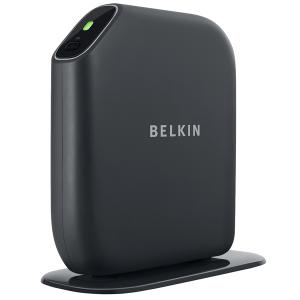 Thumbnail for the Belkin F7D1401 router with 300mbps WiFi, 4 100mbps ETH-ports and
                                         0 USB-ports
