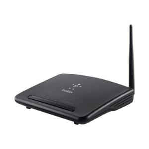 Thumbnail for the Belkin F9K1009 v2 router with 300mbps WiFi, 4 100mbps ETH-ports and
                                         0 USB-ports