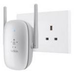 The Belkin F9K1111 router with 300mbps WiFi, 1 100mbps ETH-ports and
                                                 0 USB-ports