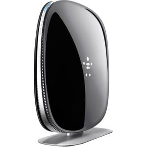 Thumbnail for the Belkin F9K1113 v4 router with Gigabit WiFi, 4 N/A ETH-ports and
                                         0 USB-ports