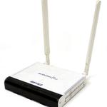 The Buffalo WAPS-HP-AM54G54 router with 54mbps WiFi, 4 100mbps ETH-ports and
                                                 0 USB-ports