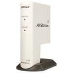 The Buffalo WLA2-G54C router with 54mbps WiFi, 1 100mbps ETH-ports and
                                                 0 USB-ports