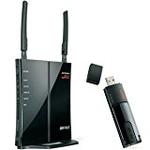 The Buffalo WZR-G108 router with 54mbps WiFi, 4 100mbps ETH-ports and
                                                 0 USB-ports