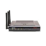 The Buffalo WZR2-G300N router with 300mbps WiFi, 4 100mbps ETH-ports and
                                                 0 USB-ports