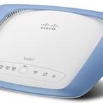 The Cisco Valet M10 v2 router with 300mbps WiFi, 4 100mbps ETH-ports and
                                                 0 USB-ports