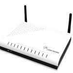 The Comtrend VG-8050 router with 300mbps WiFi, 4 N/A ETH-ports and
                                                 0 USB-ports