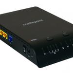 The CradlePoint MBR1200B router with 300mbps WiFi, 4 100mbps ETH-ports and
                                                 0 USB-ports