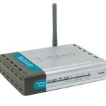 The D-Link DI-524 rev I1 router with 300mbps WiFi, 4 100mbps ETH-ports and
                                                 0 USB-ports