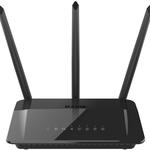 The D-Link DIR-843 rev A1 router with Gigabit WiFi, 4 N/A ETH-ports and
                                                 0 USB-ports