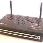 The D-Link DSL-2750B rev T1 router with 300mbps WiFi, 4 100mbps ETH-ports and
                                                 0 USB-ports