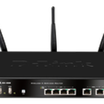 The D-Link DSR-1000AC rev A1 router with Gigabit WiFi, 4 N/A ETH-ports and
                                                 0 USB-ports