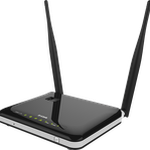The D-Link DWR-118 rev A1 router with Gigabit WiFi, 4 100mbps ETH-ports and
                                                 0 USB-ports