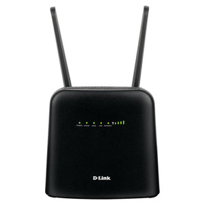 Thumbnail for the D-Link DWR-960 rev A1 router with Gigabit WiFi, 4 100mbps ETH-ports and
                                         0 USB-ports