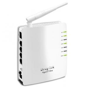 Thumbnail for the DrayTek Vigor 2710ne router with 300mbps WiFi, 4 100mbps ETH-ports and
                                         0 USB-ports
