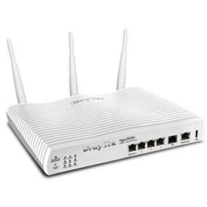 Thumbnail for the DrayTek Vigor 2830n plus router with 300mbps WiFi, 4 N/A ETH-ports and
                                         0 USB-ports