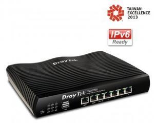 Thumbnail for the DrayTek Vigor 2925ac router with Gigabit WiFi, 5 N/A ETH-ports and
                                         0 USB-ports