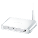 The Edimax 3G-6200n router with 300mbps WiFi, 4 100mbps ETH-ports and
                                                 0 USB-ports