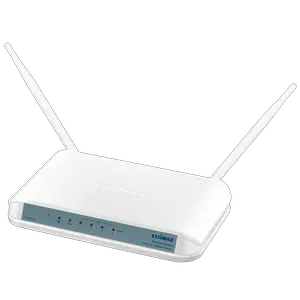 Thumbnail for the Edimax AR-7267WnA router with 300mbps WiFi, 4 100mbps ETH-ports and
                                         0 USB-ports