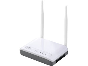 Thumbnail for the Edimax BR-6428nS v3 router with 300mbps WiFi, 4 100mbps ETH-ports and
                                         0 USB-ports
