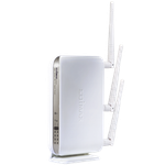The Edimax BR-6574n router with 300mbps WiFi, 4 N/A ETH-ports and
                                                 0 USB-ports