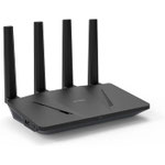 The GL.iNet GL-AX1800 router with Gigabit WiFi, 4 N/A ETH-ports and
                                                 0 USB-ports