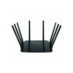 The Jetstream ERAC3000 router with Gigabit WiFi, 4 N/A ETH-ports and
                                                 0 USB-ports